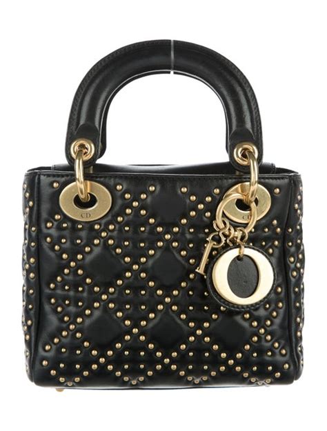 studded lady dior supple in patent aw17|2017 Supple Studded Mini Lady Dior .